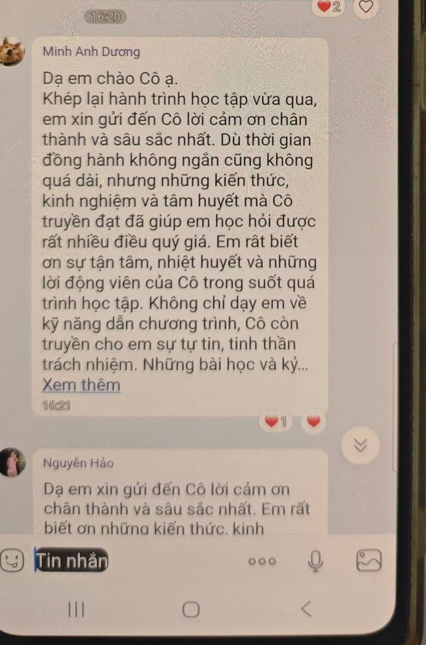 Feedback học viên