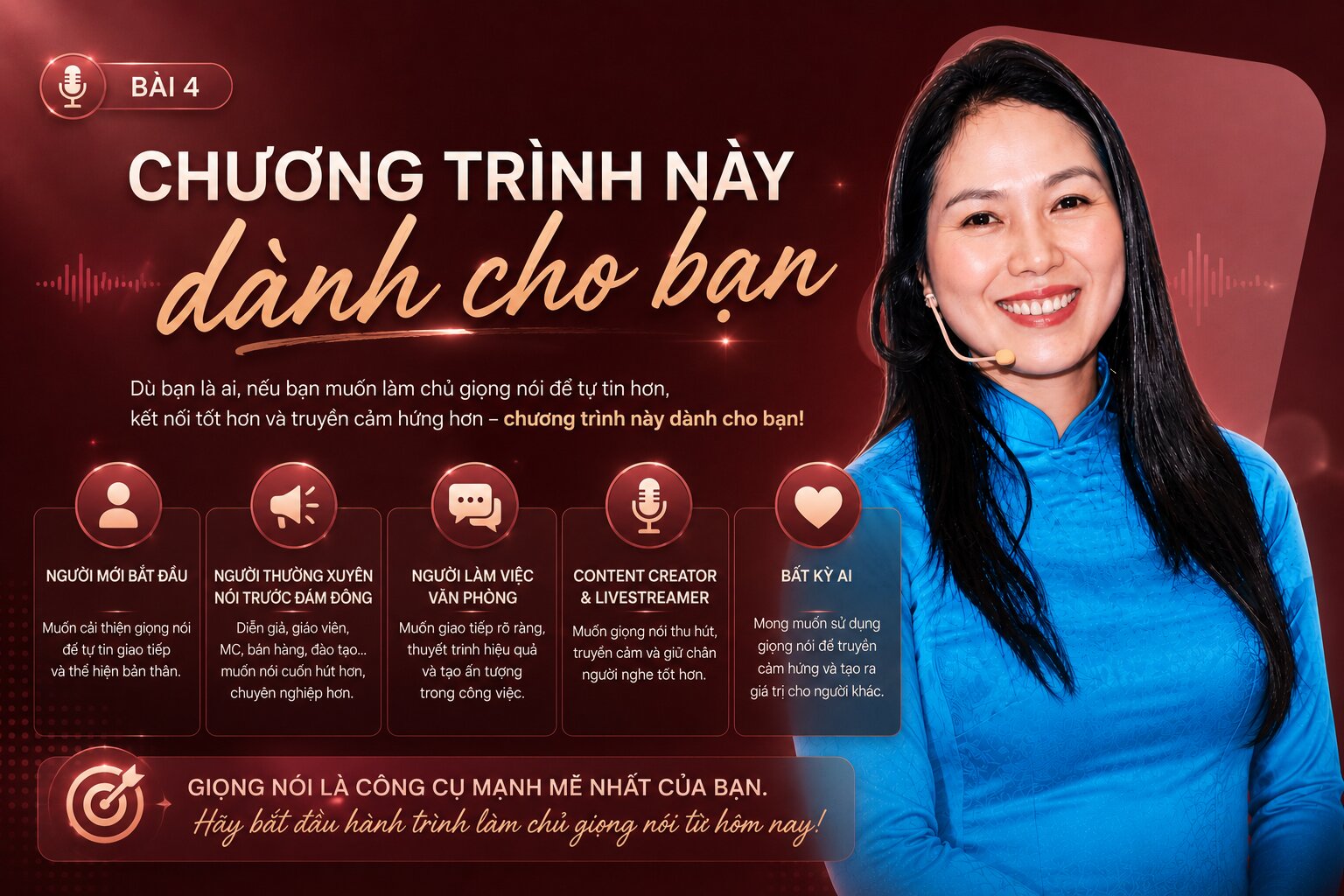 Chương trình này dành cho bạn
